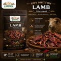 Village Essence Dry Mutton Lamb (Uncooked) – 100% Natural High-Protein Lamb Snacks